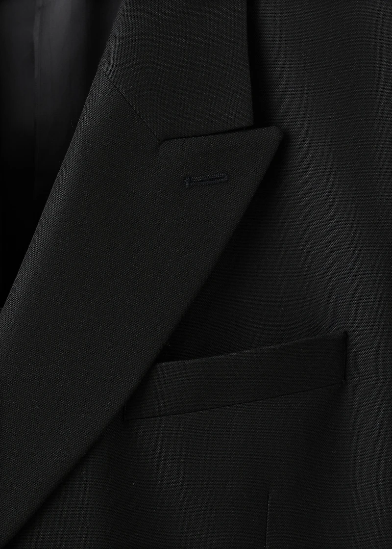 Regular-fit double-breasted jacket