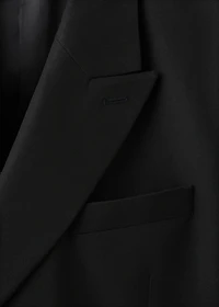 Regular-fit double-breasted jacket