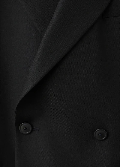 Regular-fit double-breasted jacket