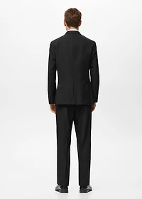 Regular-fit double-breasted jacket