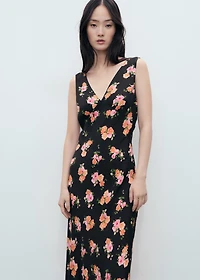 Long floral dress