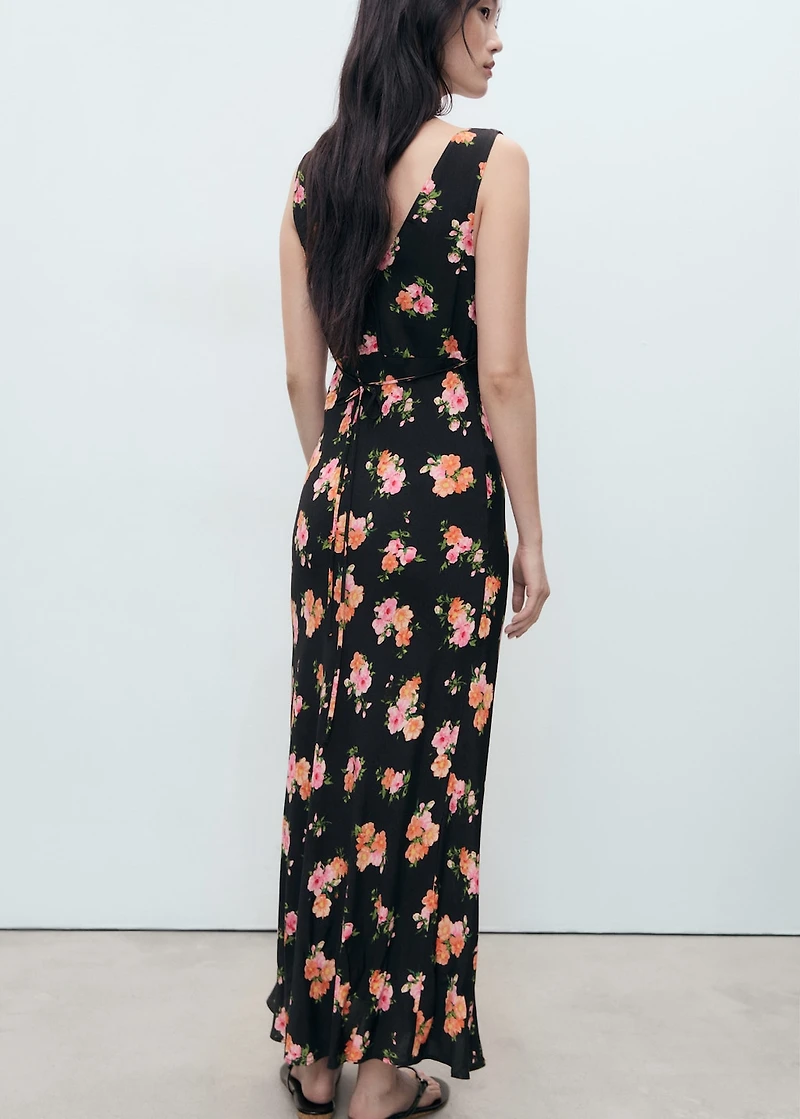Long floral dress
