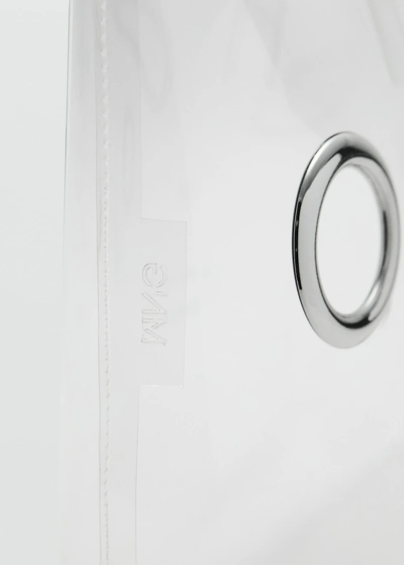 Transparent tote bag