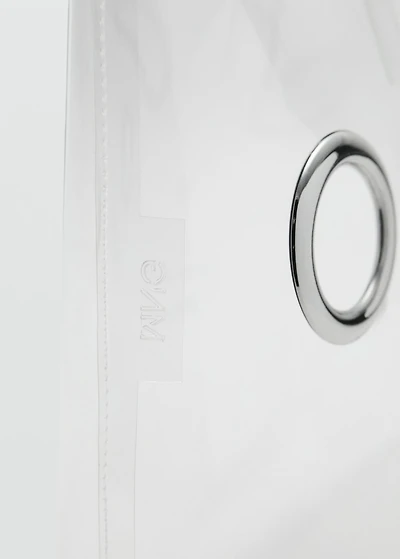 Transparent tote bag