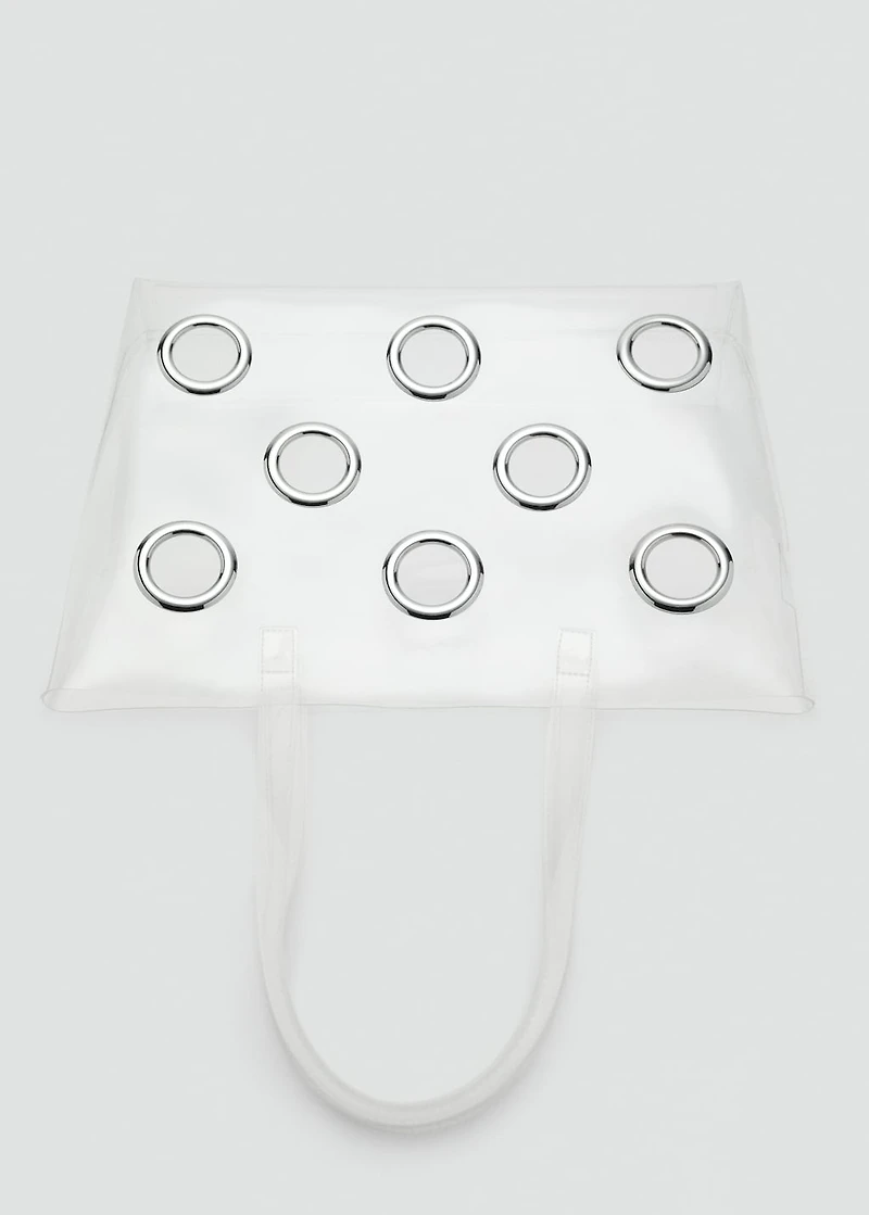 Transparent tote bag