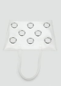 Transparent tote bag