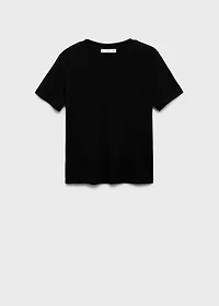 Cotton short-sleeved t-shirt