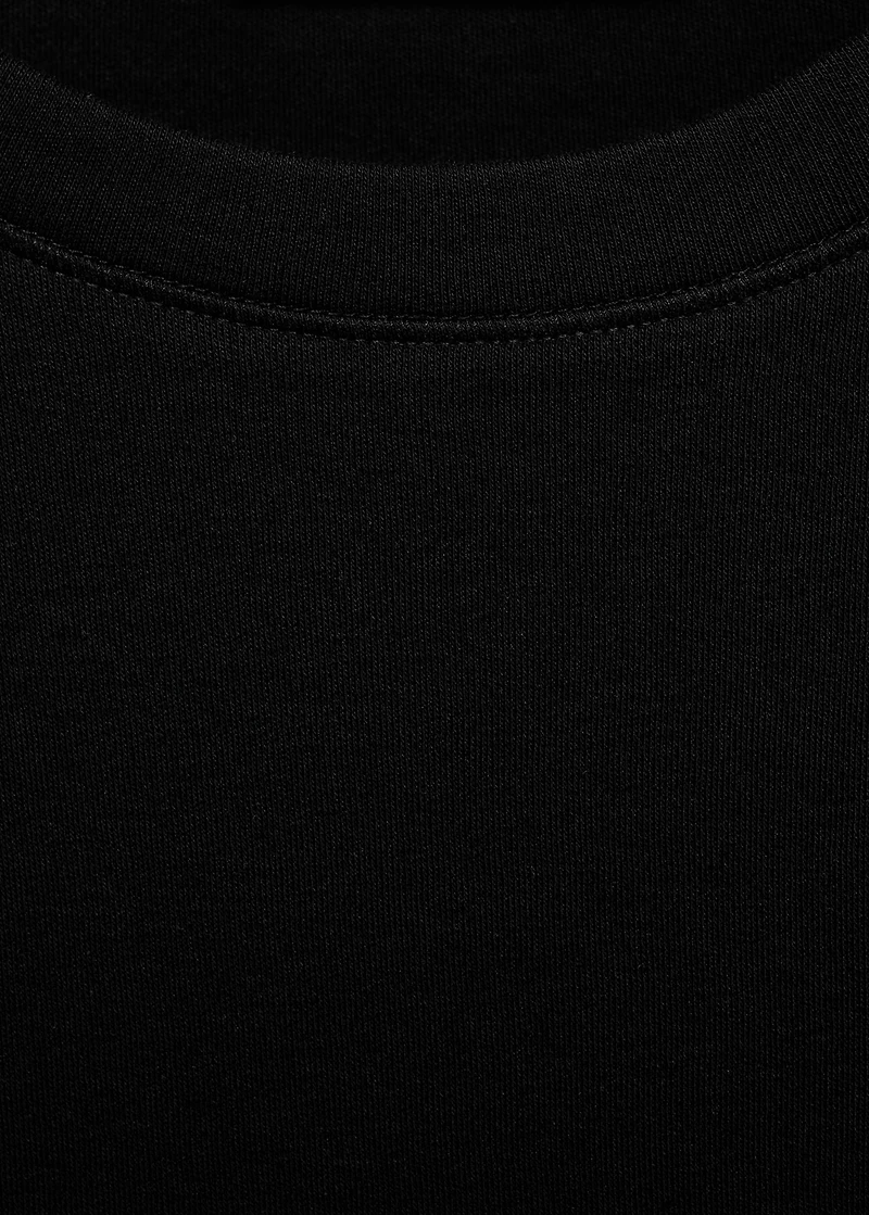 Cotton short-sleeved t-shirt