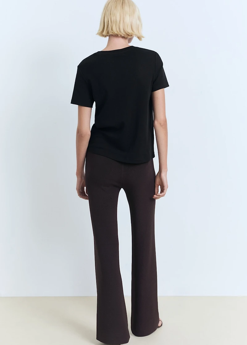 Cotton short-sleeved t-shirt