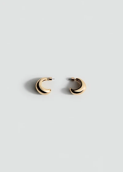 Volume hoop earrings