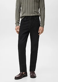 Ben cropped tapered-fit jeans