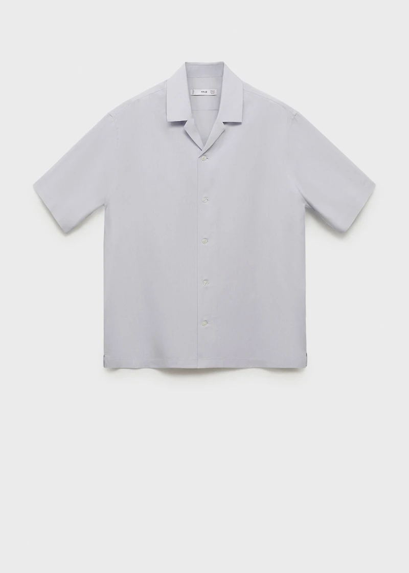 Bowling linen lyocell shirt