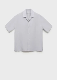 Bowling linen lyocell shirt