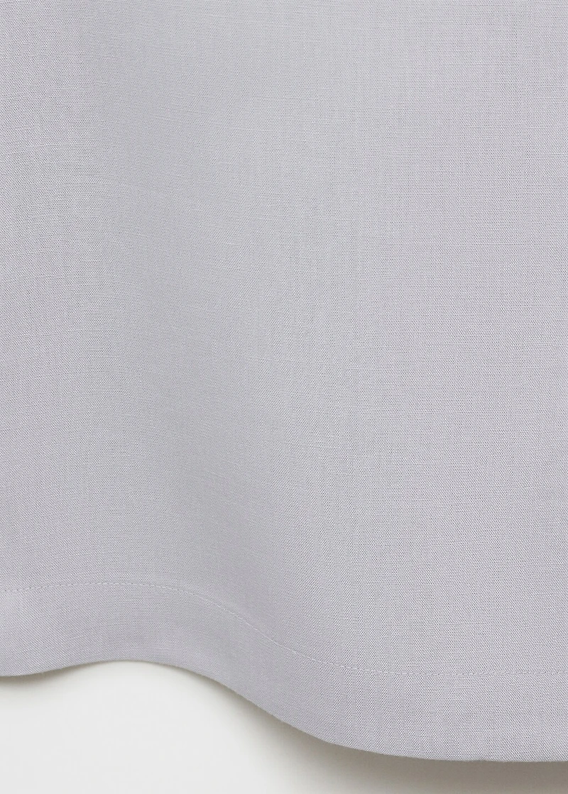 Bowling linen lyocell shirt