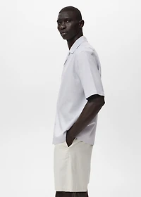 Bowling linen lyocell shirt