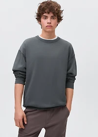 Basic cotton sweater