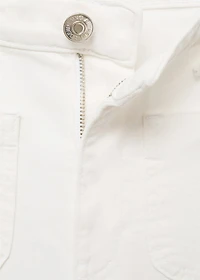 Flared jeans with pocket