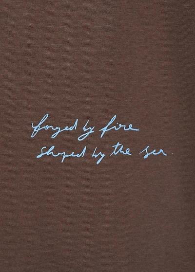 T-shirt with printed patch