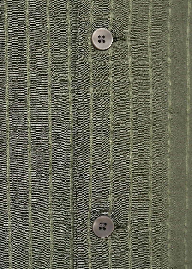 Short sleeve striped shirt