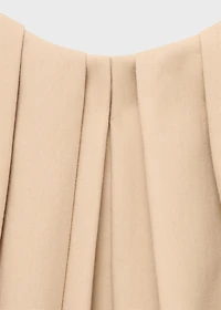 Long dress with sweetheart neckline