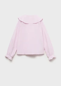 Shirt with ruffle detail