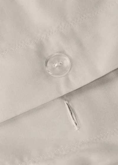 500-thread cotton percale duvet cover for 180/200cm bed