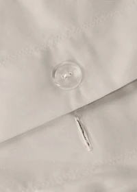 500-thread cotton percale duvet cover for 180/200cm bed