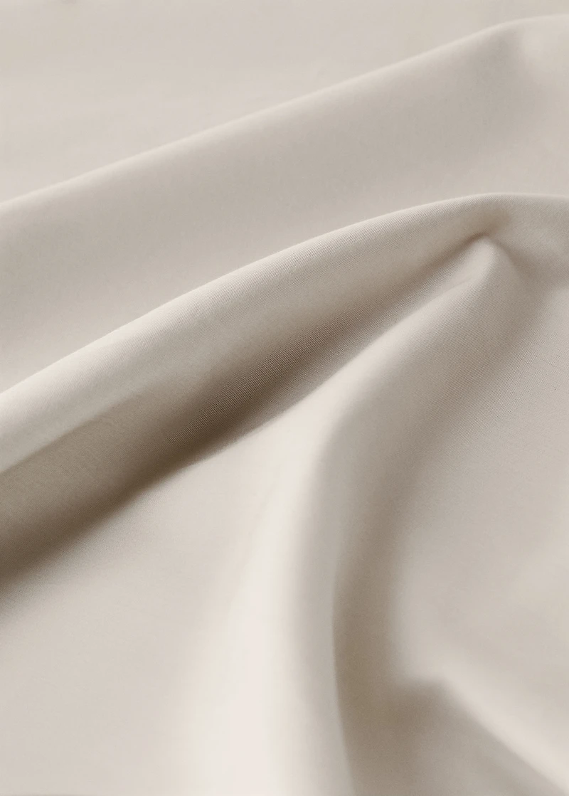 500-thread cotton percale duvet cover for 180/200cm bed