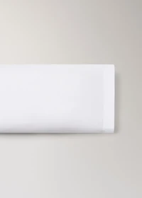 Percale cotton pillowcase 45x110cm