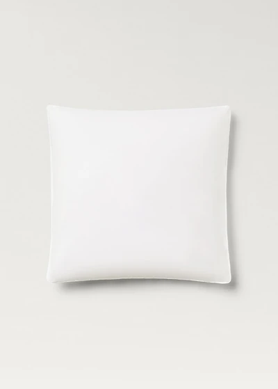 Two 300-thread percale cotton pillowcases 60x60 cm
