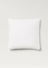 Two 300-thread percale cotton pillowcases 60x60 cm