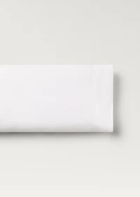 300-thread count cotton percale pillowcase 45x110 cm