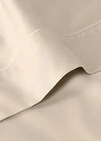 600-thread washed cotton top sheet for 90 cm bed