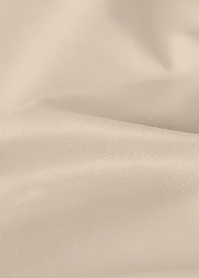 600-thread satin cotton top sheet with trim for 200 cm bed