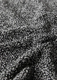 Cotton-blend two-tone bath towel