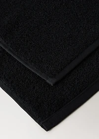 Soft cotton shower towel