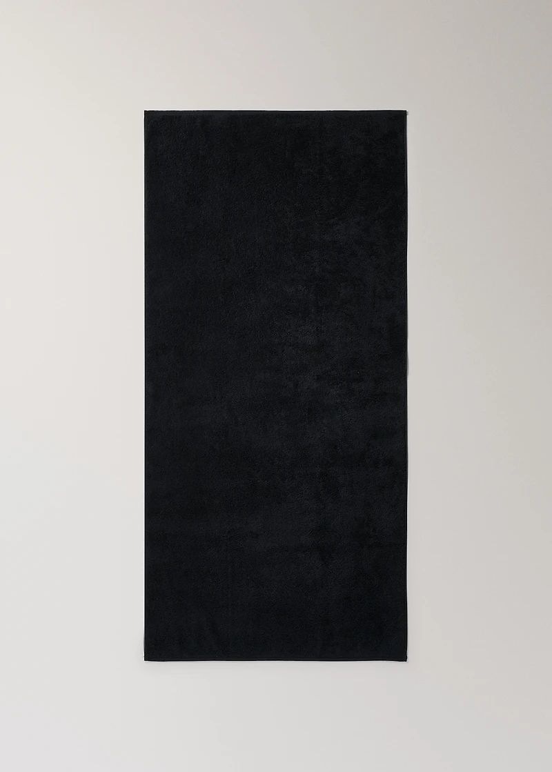 Soft cotton shower towel