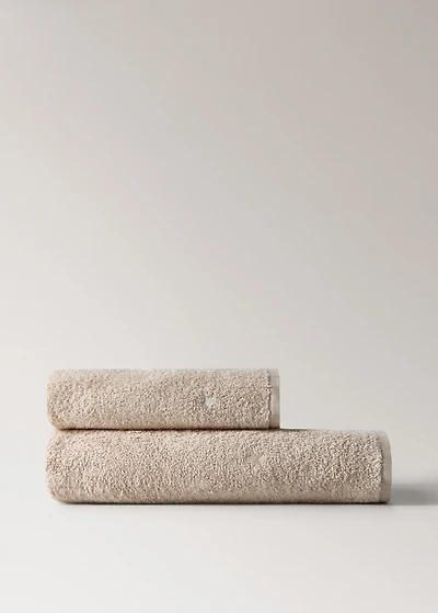 Children's bath towel with glow-in-the-dark stars