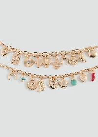 Beads pendant necklace