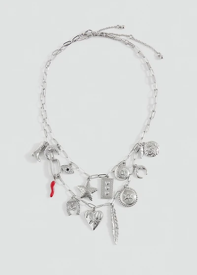 Beads pendant necklace