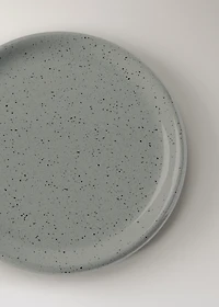 Stoneware coasters with spots