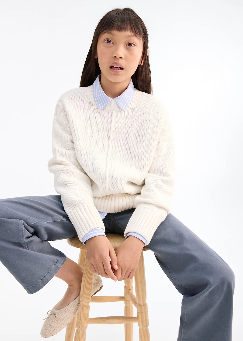 Straight-fit jeans with pockets