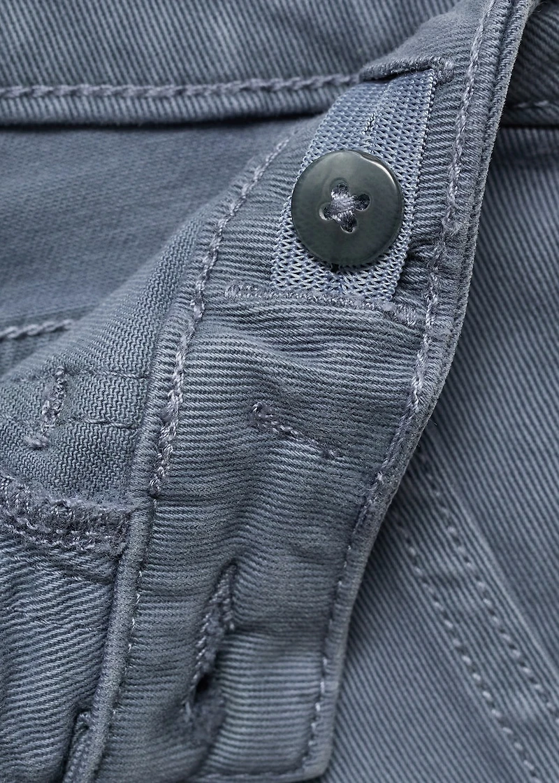 Straight-fit jeans with pockets