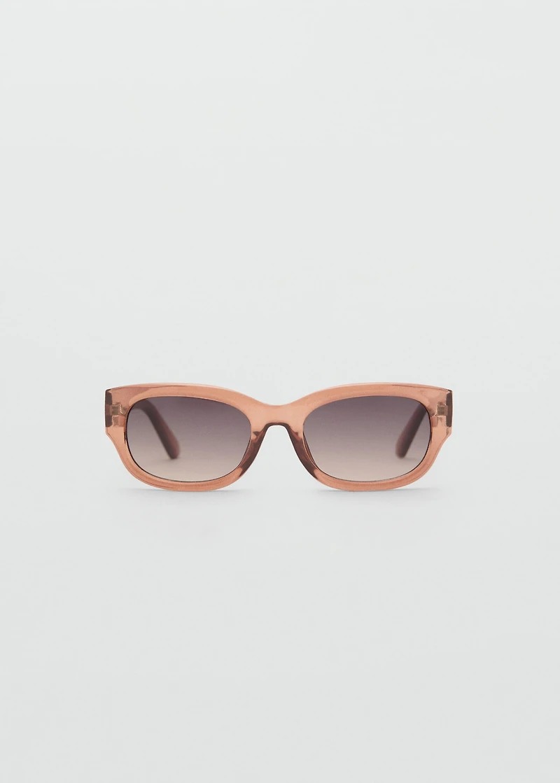 Resin frame sunglasses