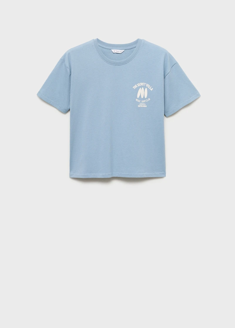 Surf printed t-shirt