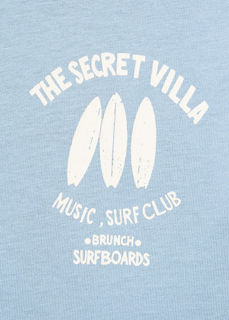 Surf printed t-shirt