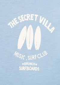 Surf printed t-shirt