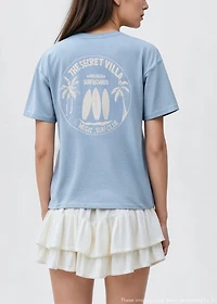 Surf printed t-shirt