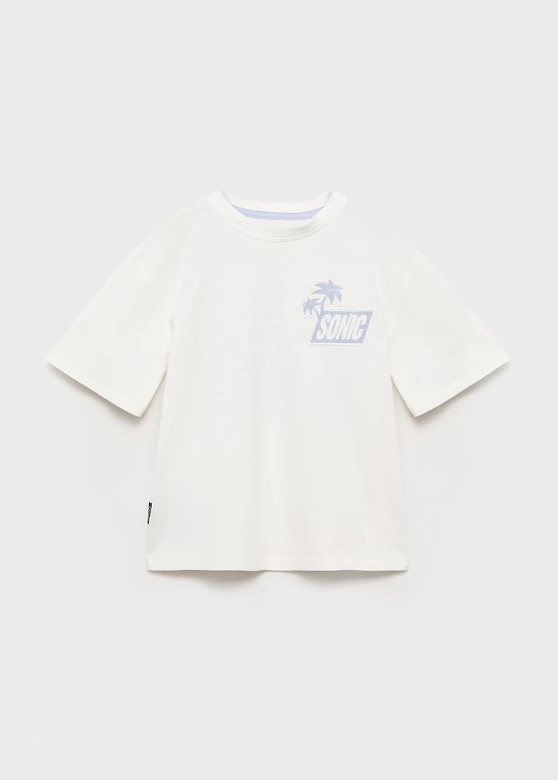 Sonic cotton t-shirt