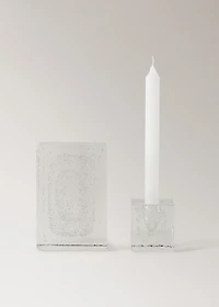 Bubble glass paperweight